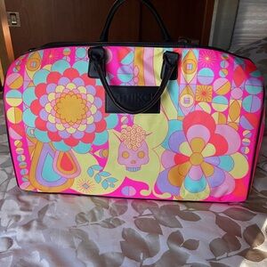 Amika Multicolor Floral Travel Bag